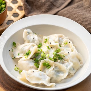 F3. Boiled Pork & Chive Dumplings