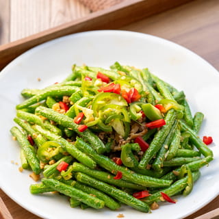 53. Dry-Braised String Beans