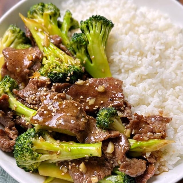 Broccoli Over Rice.