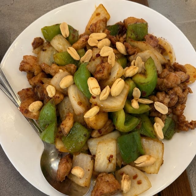 Kung Pao Chicken.