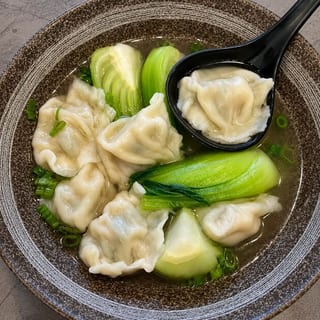 60. Wonton Or Dumpling In House Broth