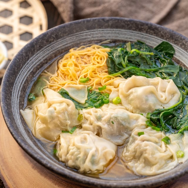 Wonton Noodle Soup.